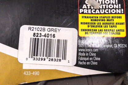Kraco 433-490, 823-4016, R2102B Universal Fit Floor Mat Kit NOS