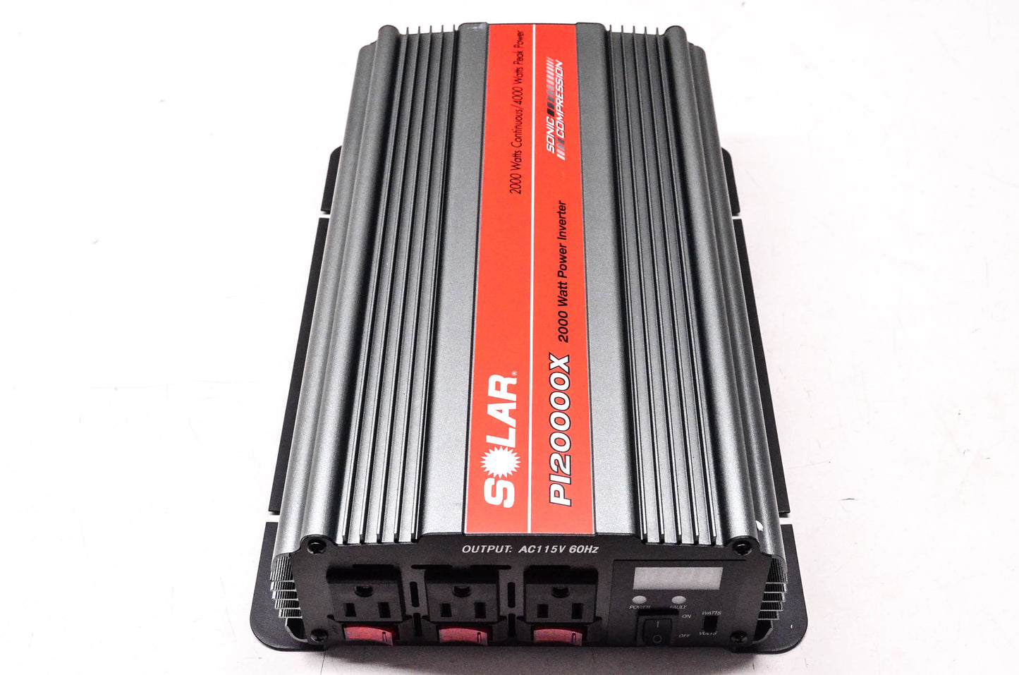 Solar PI20000X, 146-067-000 2000 Watt Power Inverter NOS