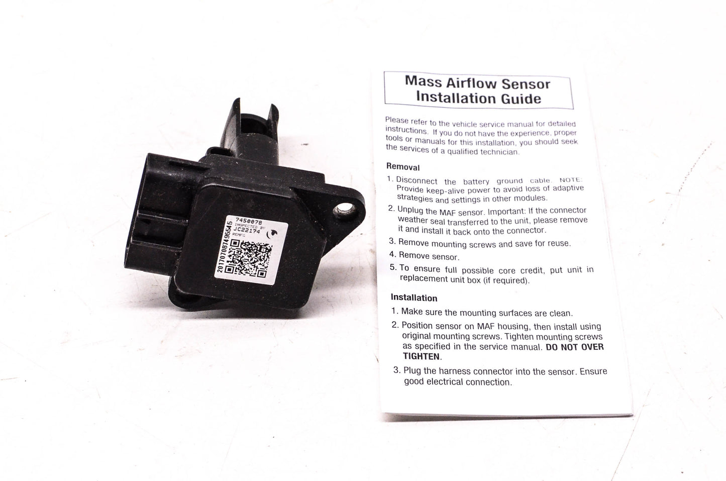 Carquest 74-50078 Remanufactured Airflow Sensor NOS