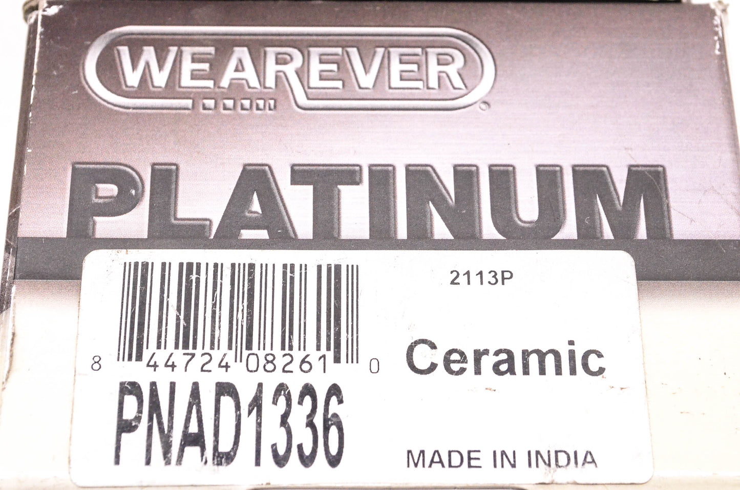 Wearever PNAD1336 Wearever Platinum Ceramic Brake Pad Kit NOS