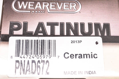 Wearever PNAD672, 2013P Wearever Platinum Ceramic Brake Pad Kit NOS