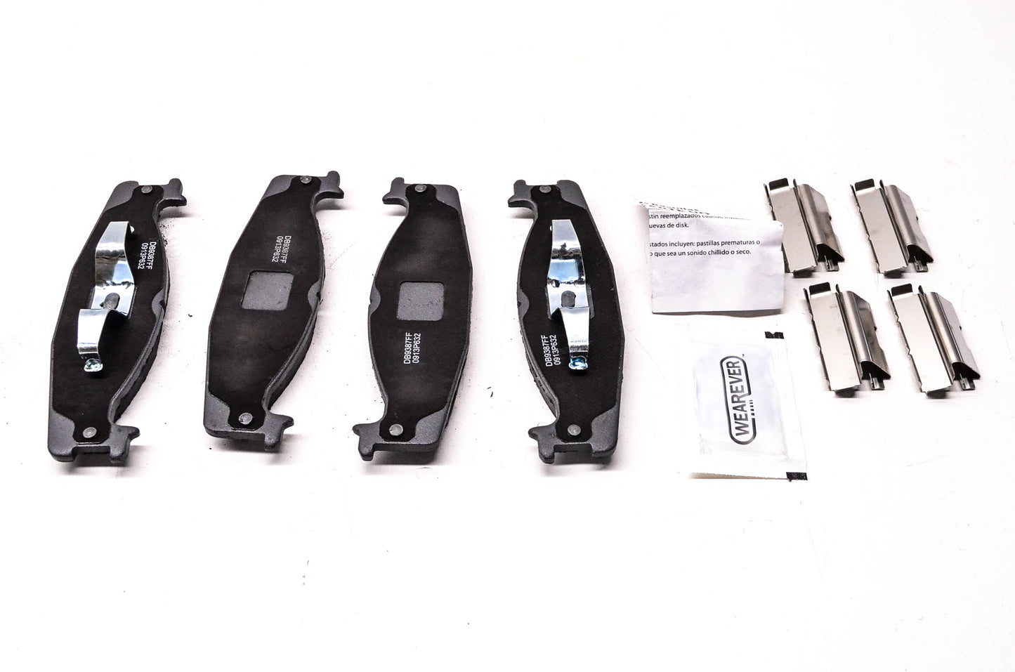 Wearever PNAD632, 0913P Wearever Platinum Ceramic Brake Pad Kit NOS