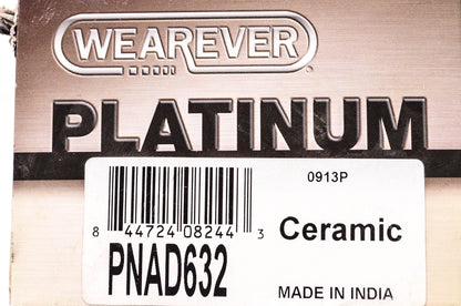 Wearever PNAD632, 0913P Wearever Platinum Ceramic Brake Pad Kit NOS