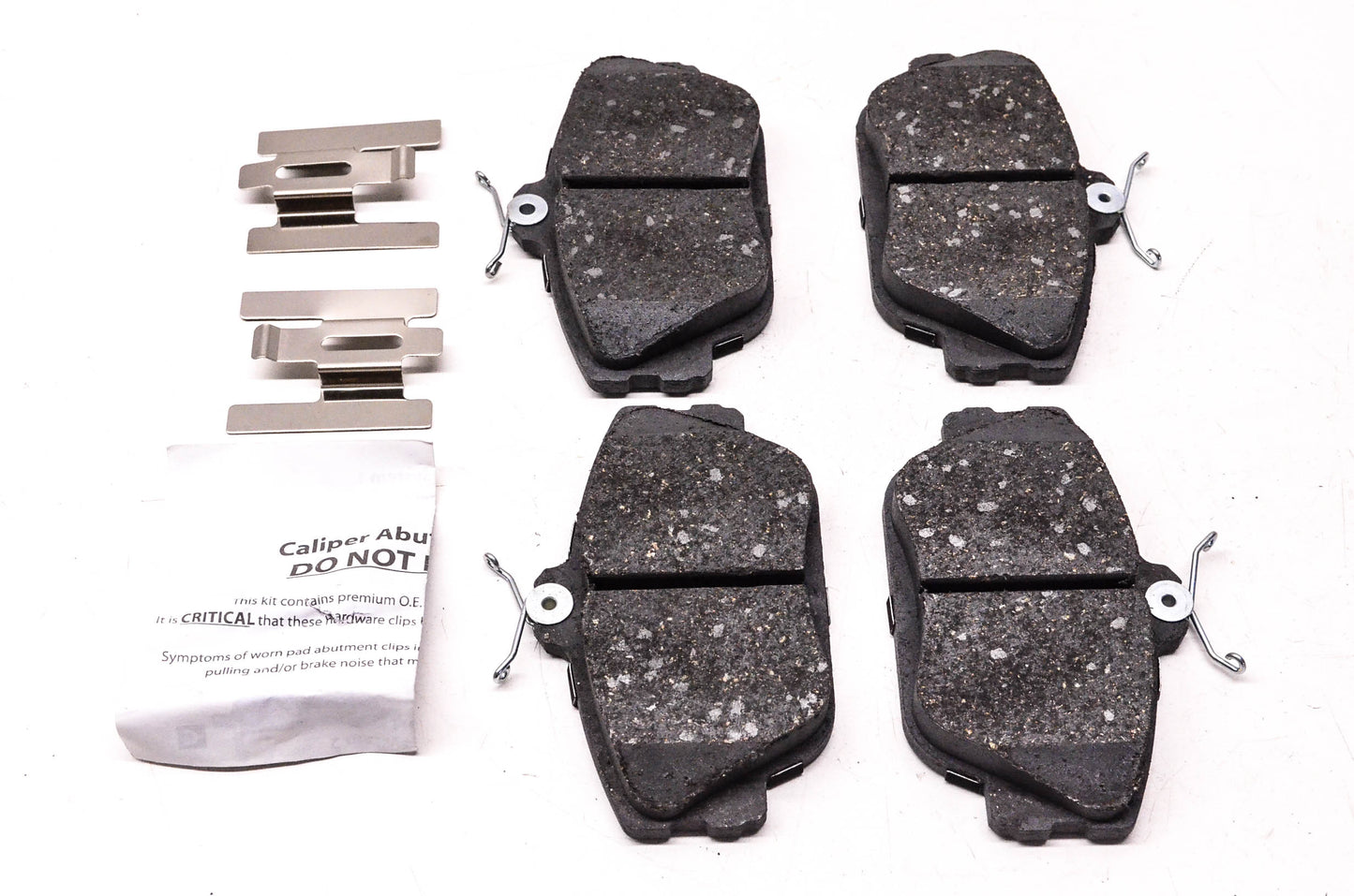 Wearever PNAD598, 2513p Wearever Platinum Ceramic Brake Pad Kit NOS