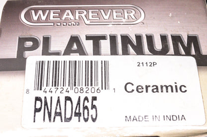 Wearever PNAD465, 2112p Wearever Platinum Ceramic Brake Pad Kit NOS