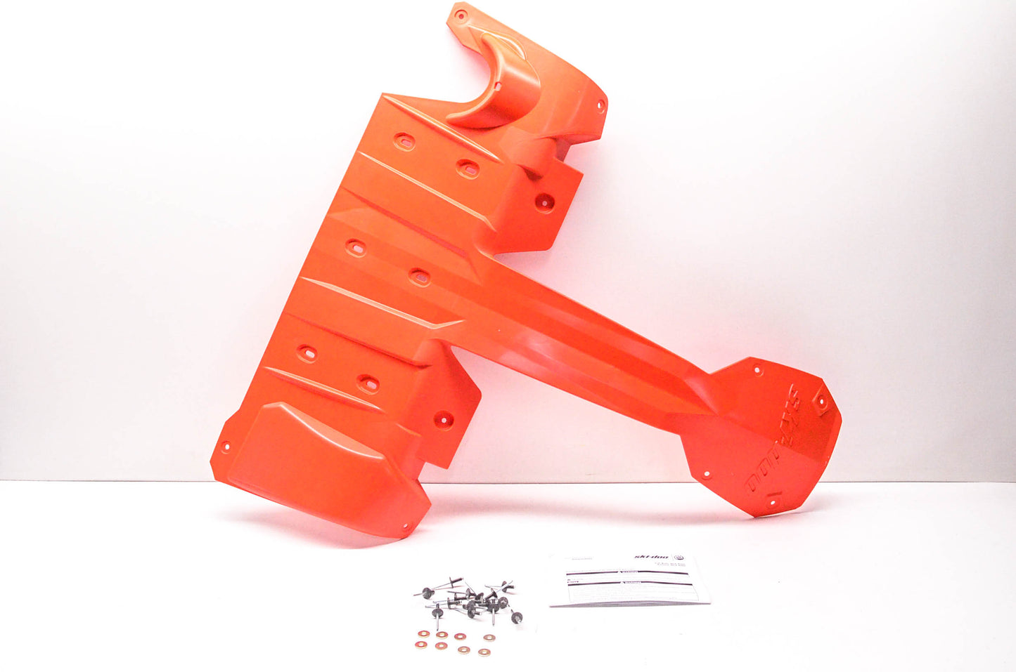 OEM Ski-Doo 860201032 Lava Red Extreme Skid Plate