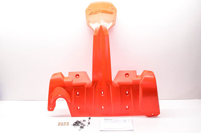 OEM Ski-Doo 860201032 Lava Red Extreme Skid Plate