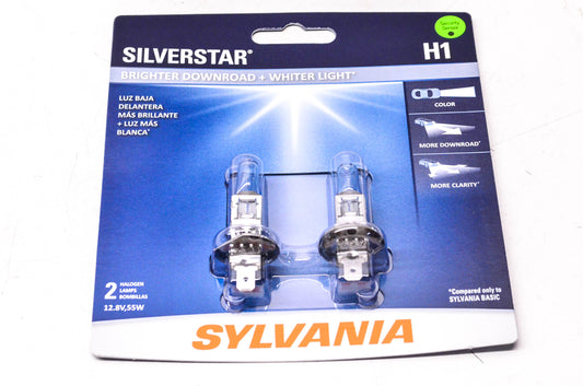 Sylvania H1ST.BP2 Sylvania Silverstar Headlight Qty 2 NOS