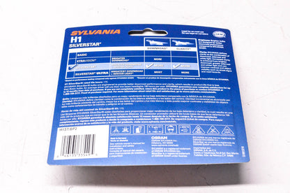 Sylvania H1ST.BP2 Sylvania Silverstar Headlight Qty 2 NOS