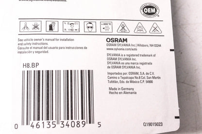 Sylvania H8.BP Sylvania Basic Headlight NOS