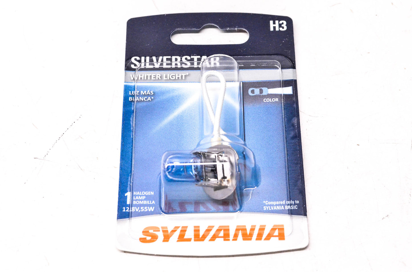 Sylvania H3ST.BP Sylvania Silverstar Headlight NOS
