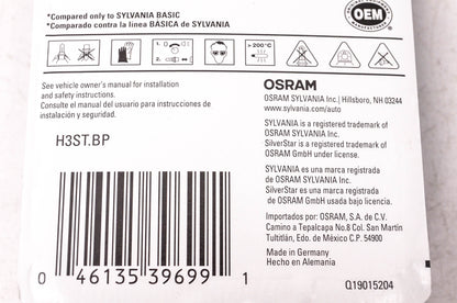 Sylvania H3ST.BP Sylvania Silverstar Headlight NOS