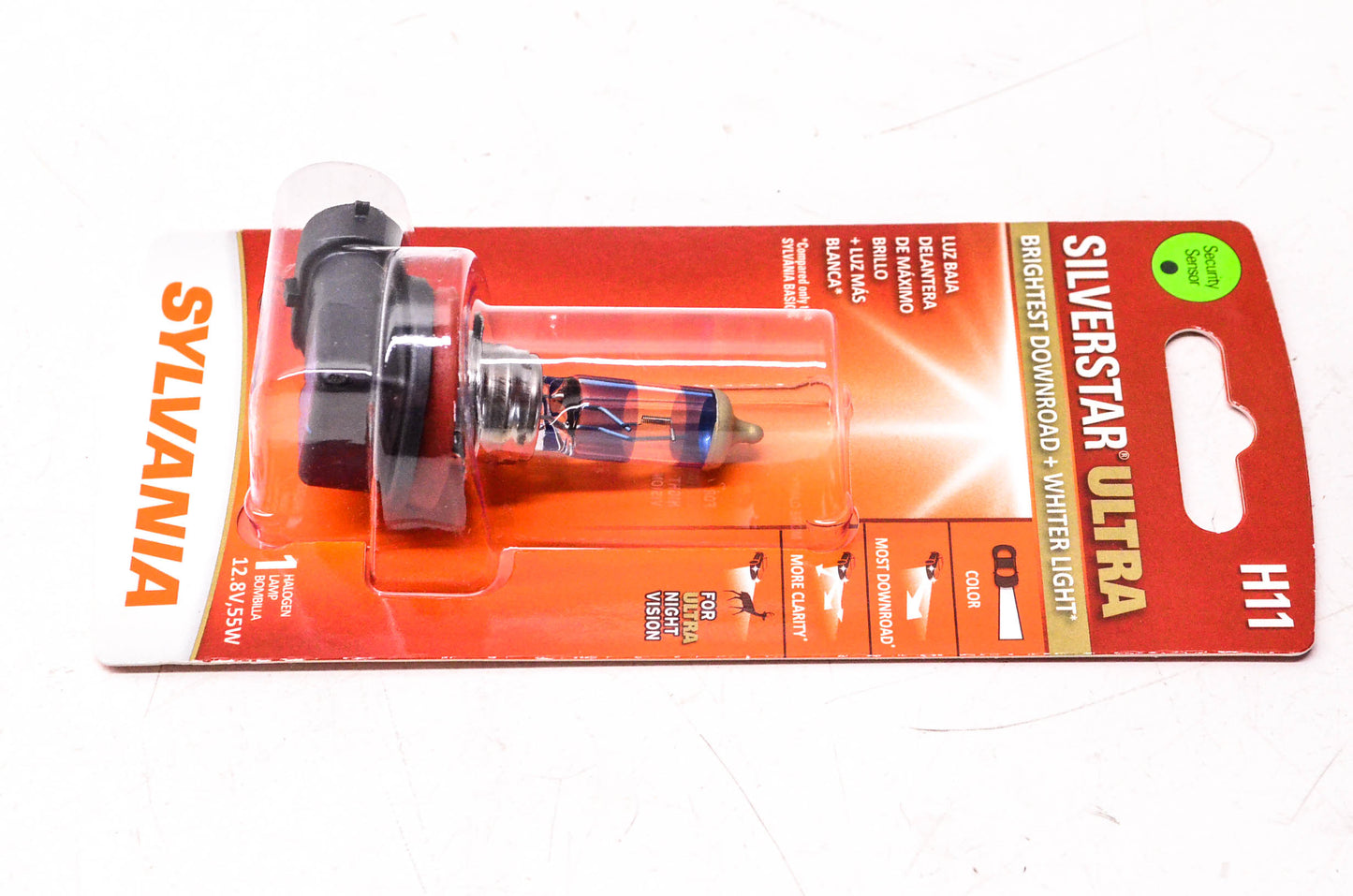 Sylvania H11SU.BP Sylvania Silverstar Ultra Headlight NOS