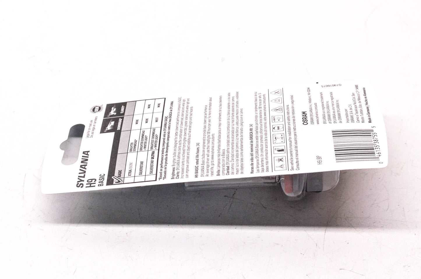 Sylvania H9.BP Sylvania Basic Headlight NOS
