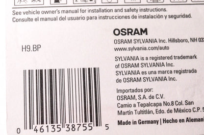 Sylvania H9.BP Sylvania Basic Headlight NOS