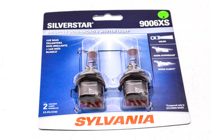 Sylvania 9006XSST.BP2 Sylvania Silverstar Headlight Qty 2 NOS