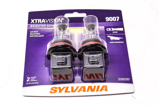 Sylvania 9007XV.BP2 Sylvania XtraVision Headlight Qty 2 NOS