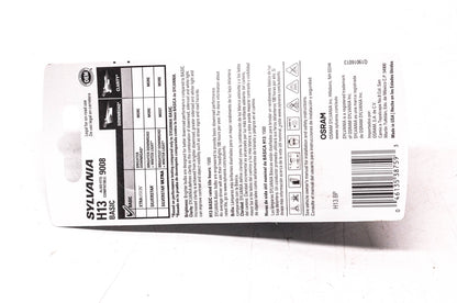 Sylvania H13.BP Sylvania Basic Headlight NOS