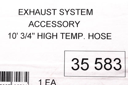 Walker 35583 10' 3/4" High Temp Exhaust System Hose NOS