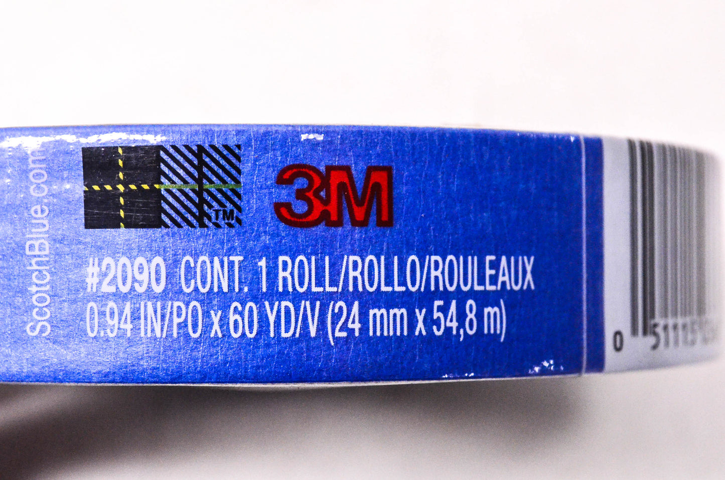 3M 2090-24EC, 51115036811 Blue Scotch Painter's Tape NOS