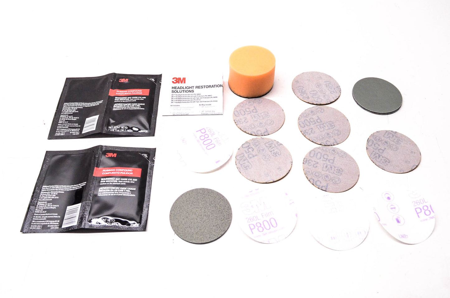3M 39084 Headlight Restoration Kit NOS