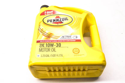 Pennzoil 71611007726 1.25 Gallon 10W-30 SAE Motor Oil NOS