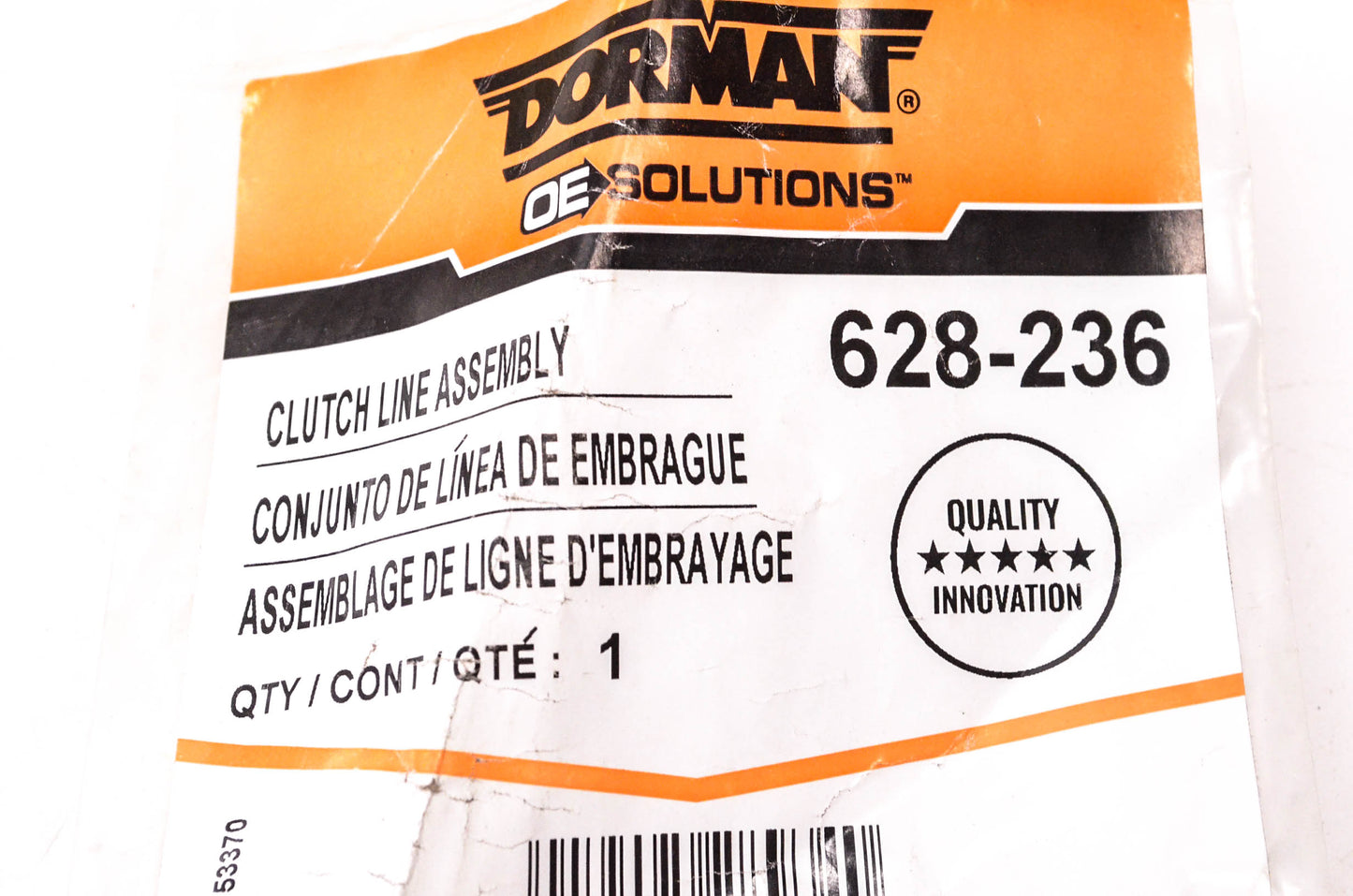 Dorman 628-236 Clutch Line Assembly NOS