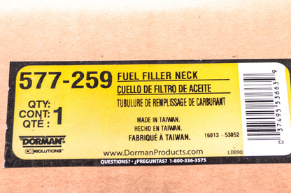 Dorman 577-259 Fuel Filler Neck NOS