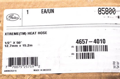 Gates 85800, 4651-4011 Xtreme Heat Hose NOS