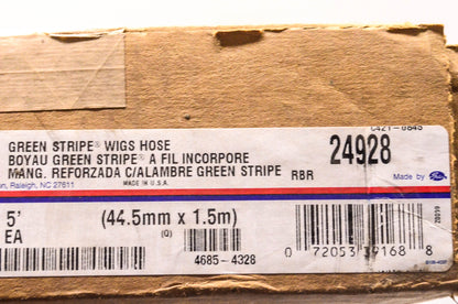 Gates 24928 Green Stripe Wigs Hose NOS