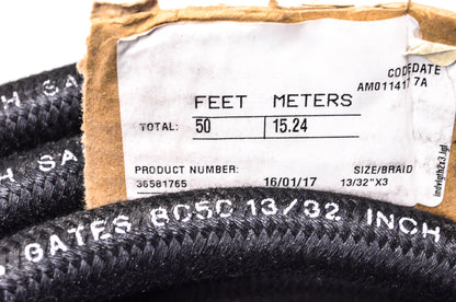 Gates 8C5C Braided Hydraulic Hose 50' NOS