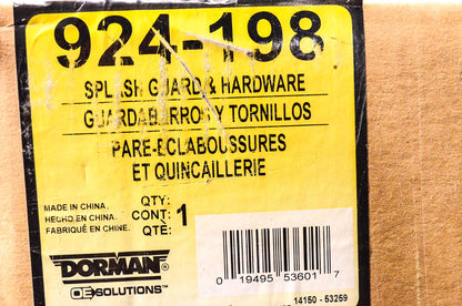 Dorman 924-198 Undercarriage Shield NOS