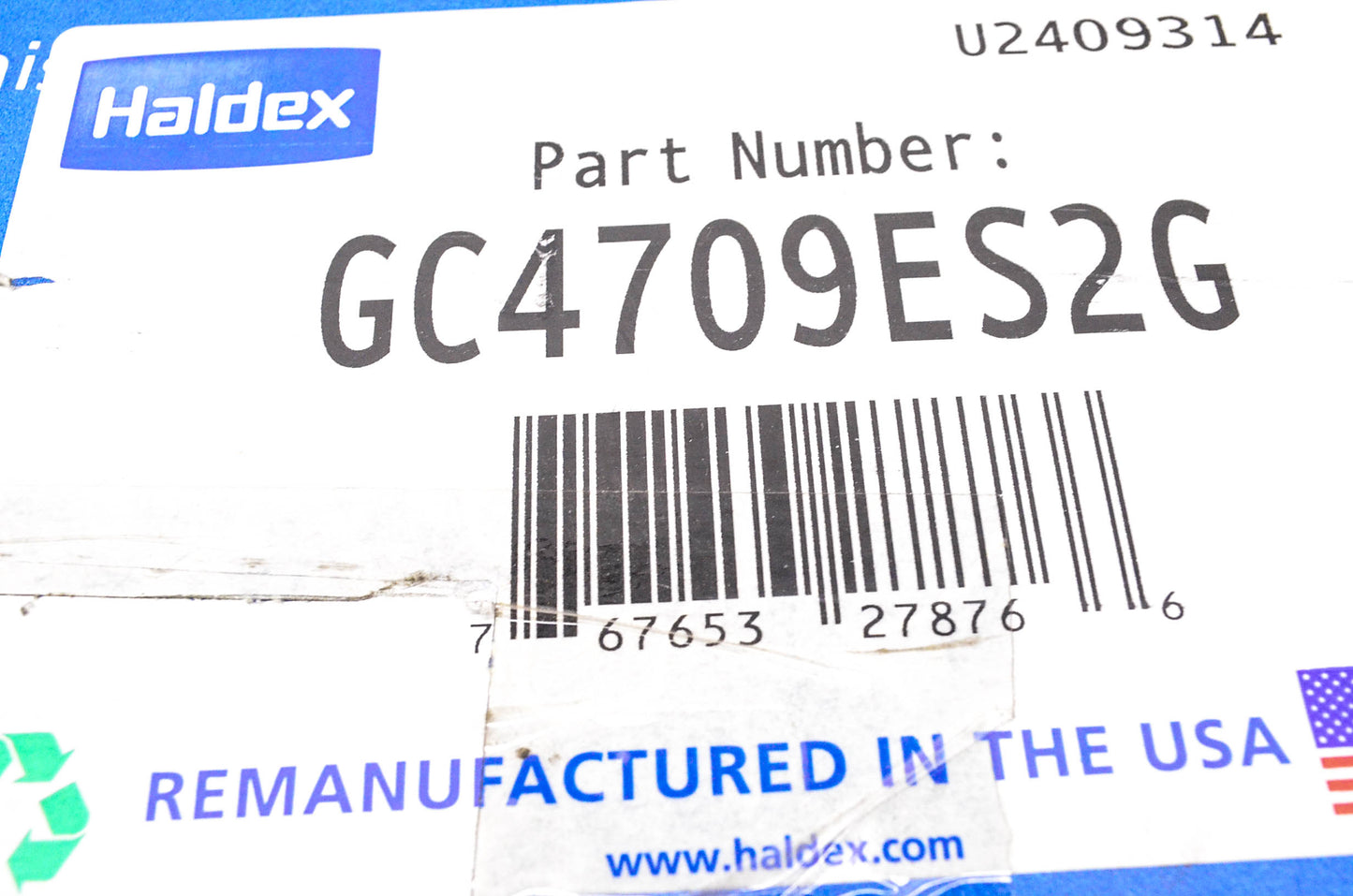 Haldex GC4709ES2G Remanufactured Brake Shoe Kit NOS