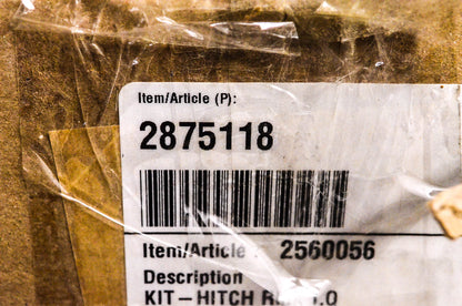 New OEM Polaris 2875118 Trailer Hitch Receiver NOS