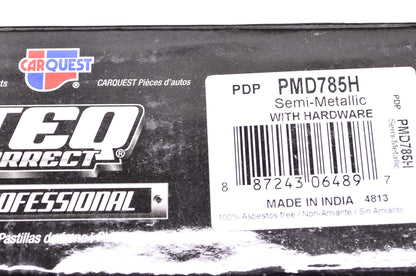 Carquest PMD785H Sem-Metallic Disc Brake Pad Kit NOS