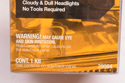 3M 39084 Headlight Restoration Kit NOS