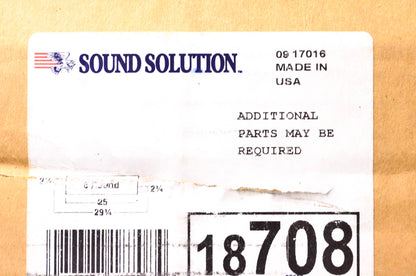 Walker 18708 Sound Solution Muffler NOS