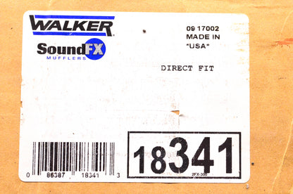 Walker 18341 Direct Fit Muffler NOS