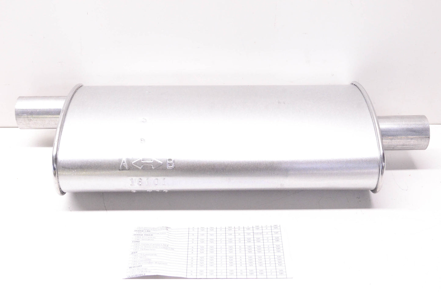 Walker 18101 Muffler for Chevy Olds Le Sabre Ram Van Custom Galaxie Pickup NOS