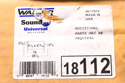 Walker 18112 Muffler NOS