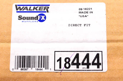 Walker 18444 Exhaust Muffler Direct Fit-Soundfx for 1996-98 Jeep Cherokee NOS