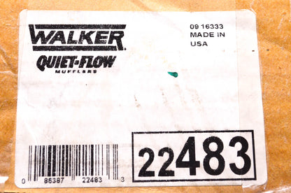 Walker 22483 Quiet Flow Muffler NOS