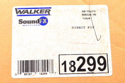 Walker 18299 Direct Fit Muffler NOS