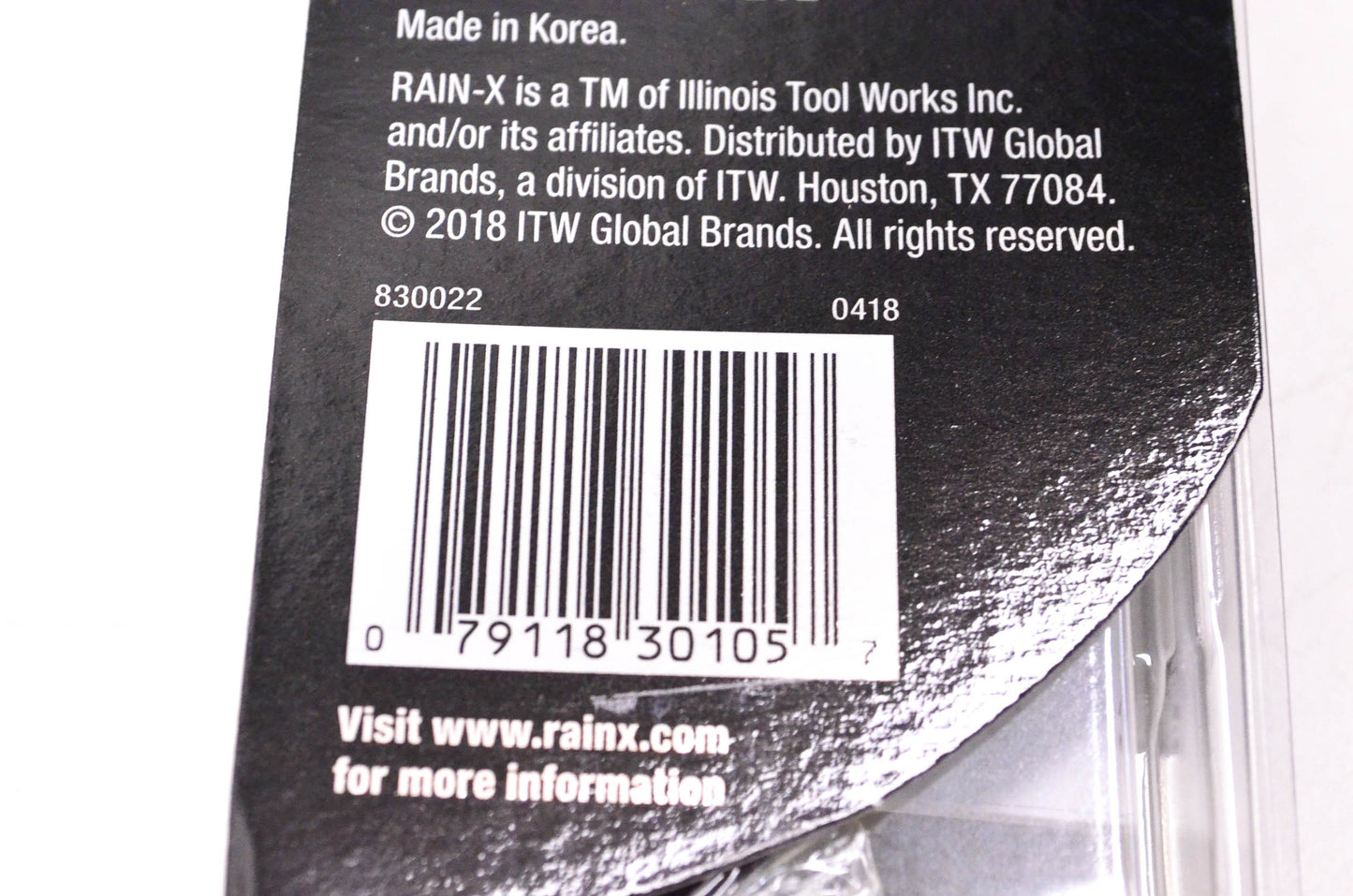 Rain-X 830022 22" Wiper Blade NOS