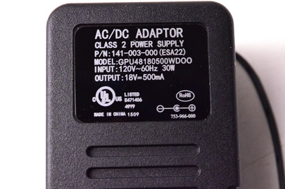 Aftermarket 141-003-666, ESA22 AC Adapter Charger for Booster PAC ESA22 NOS