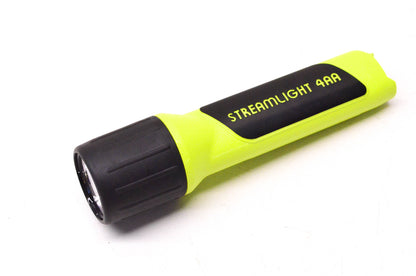 Streamlight 680259 Yellow LED Flashlight 4AA NOS