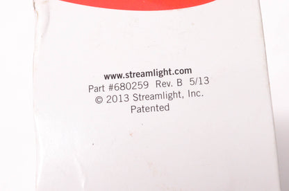 Streamlight 680259 Yellow LED Flashlight 4AA NOS