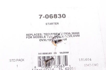 Prime Line 7-06830, 35763A, 36680 Starter NOS