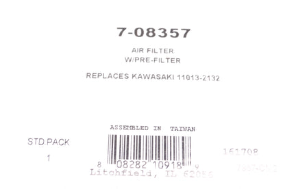 Prime Line 7-08357, 35763A, 36680 Air Filter NOS