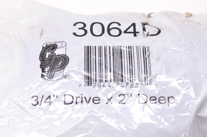 Grey Pneumatic 3064D 2" Impact Socket 3/4" Drive NOS